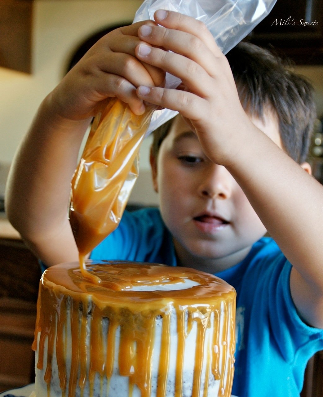 Mili's Sweets banana-caramel cake recipe 