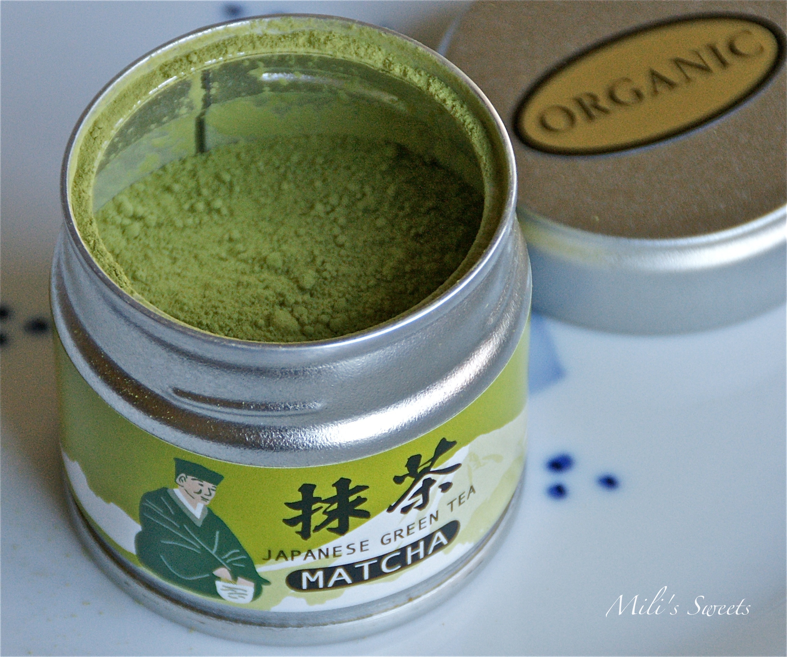 matcha green tea - mili's sweets ingredients 