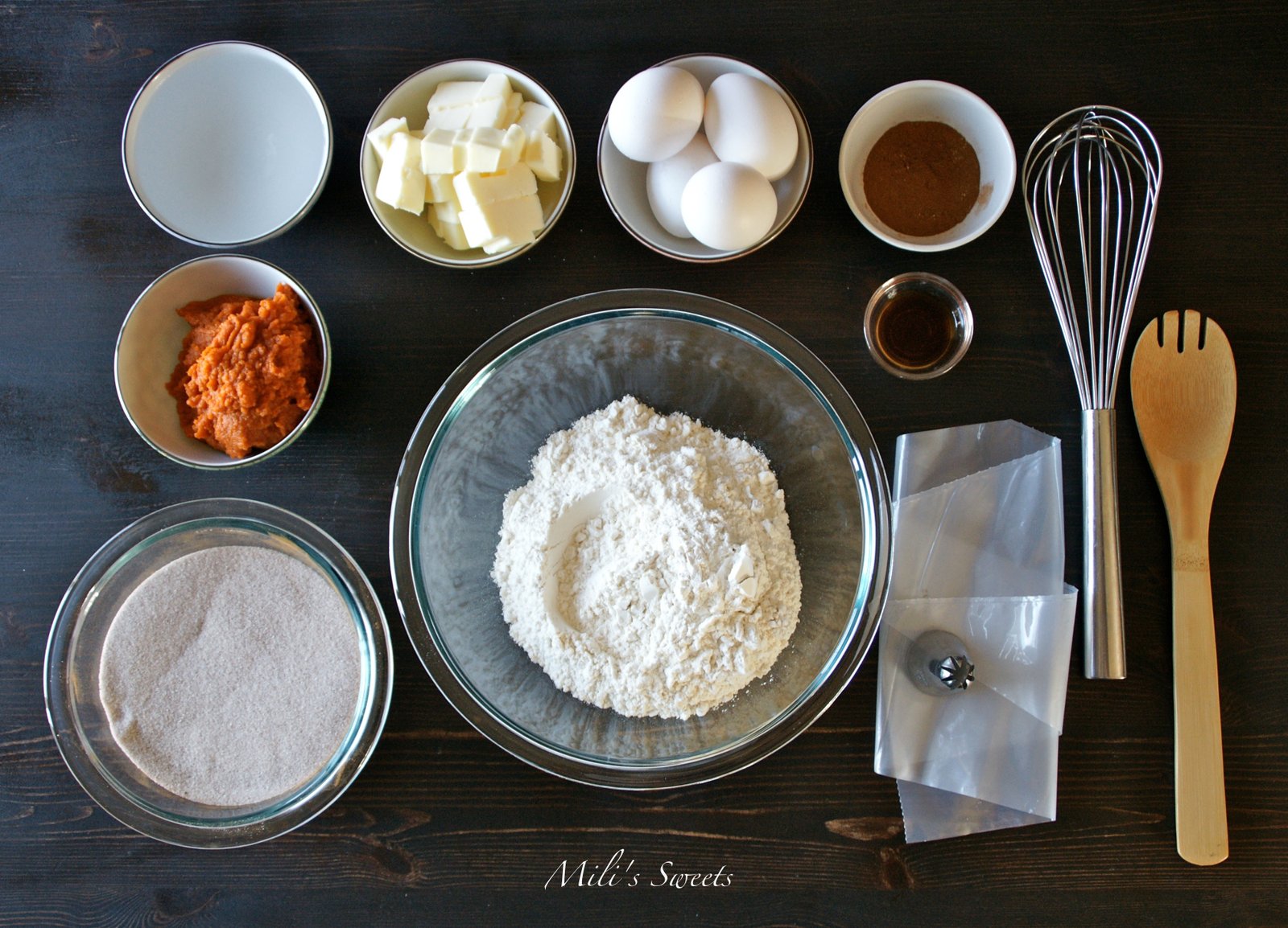 Mili's Sweets pumpkin spice churros recipe 