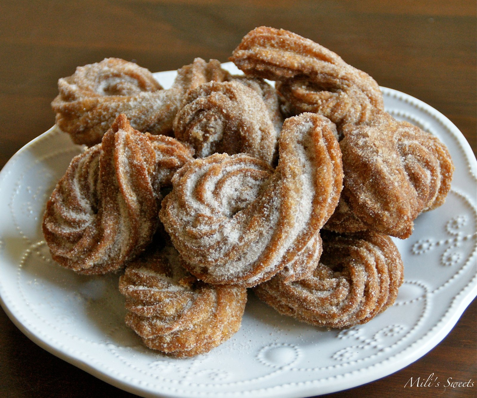 Mili's Sweets pumpkin spice churros recipe 