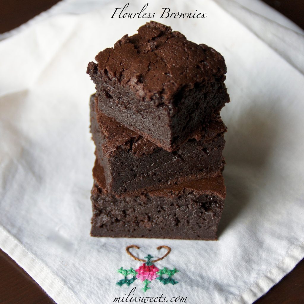 flourless chocolate brownies recipe 