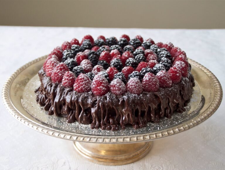 flourless chocolate cake, brownies, and ganache