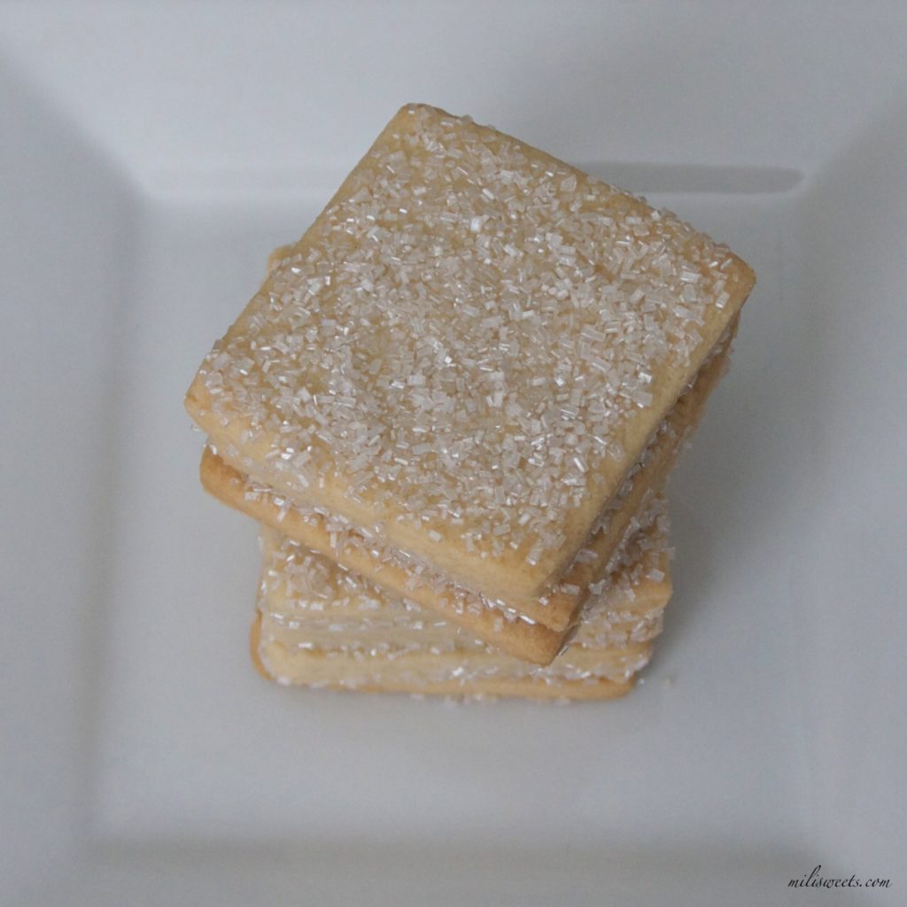 classic shortbread, sugar cookies, recipe by Mili's Sweets