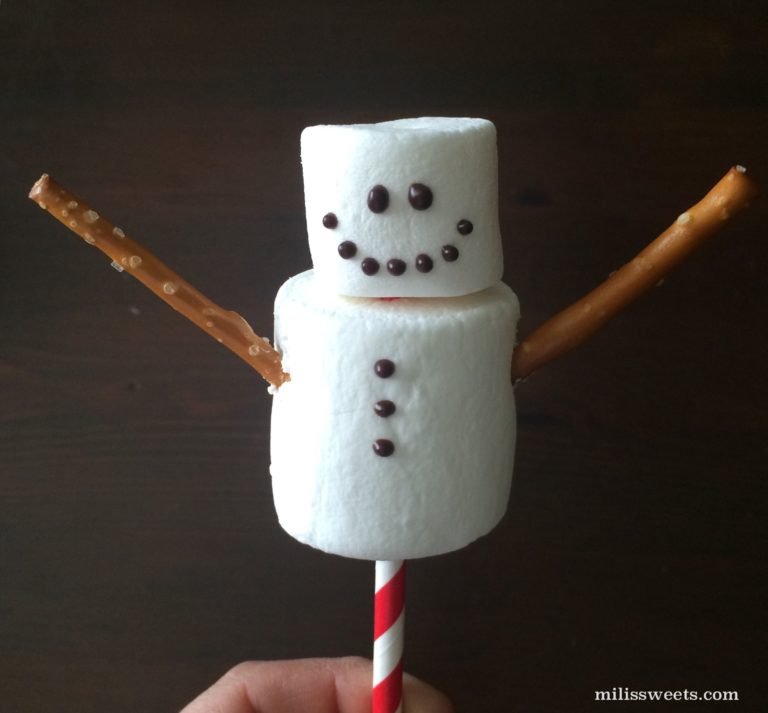 building a snowman pop