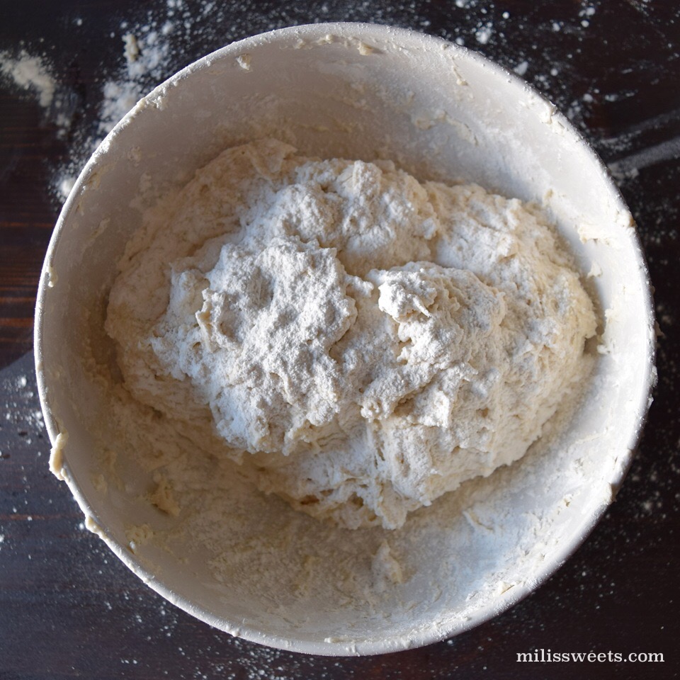 frittelle: traditional Italian fry-bread - recipe and how-to via milissweets.com - sugar, cinnamon and sugar and cheese