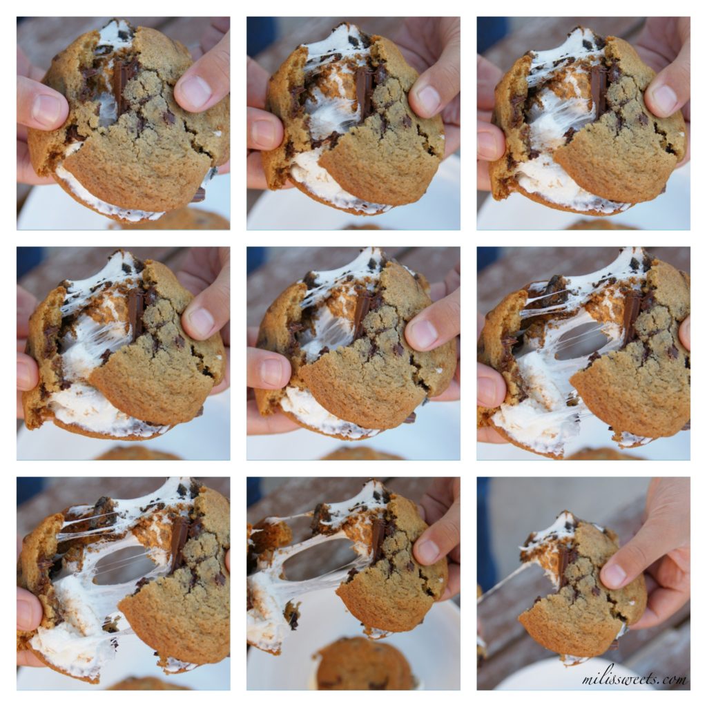 campfire cookies - chocolate chip cookie s