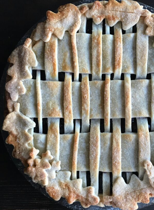 flaky-pastry crust, for savory or dessert pies