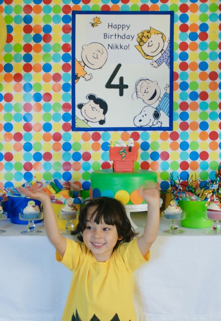 “It’s your 4th birthday, Charlie Brown!”