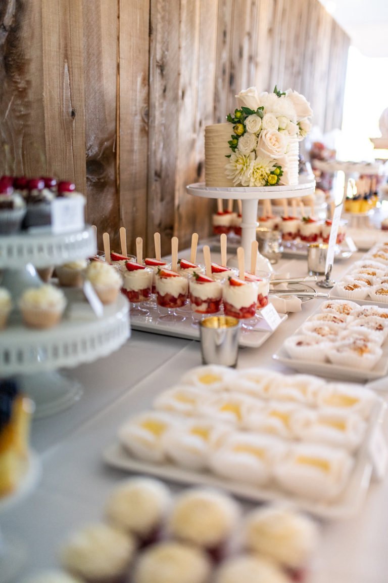 Mallory and Sebastian’s desserts at Ethereal