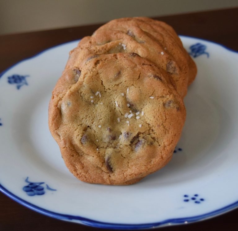 next-level, salted chocolate chip cookies