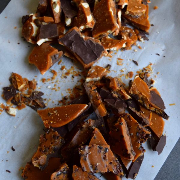 Mili's Chocolate Toffee Bark recipe