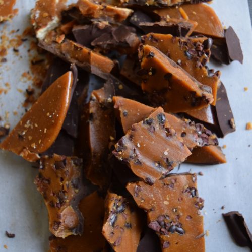 Mili's Chocolate Toffee Bark recipe