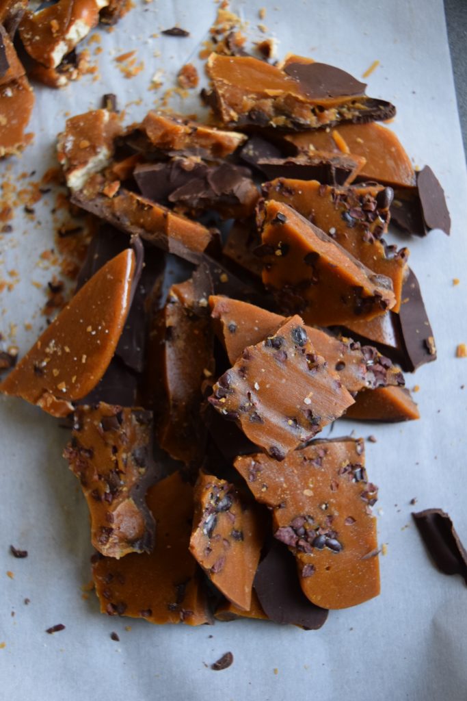 Mili's Chocolate Toffee Bark recipe