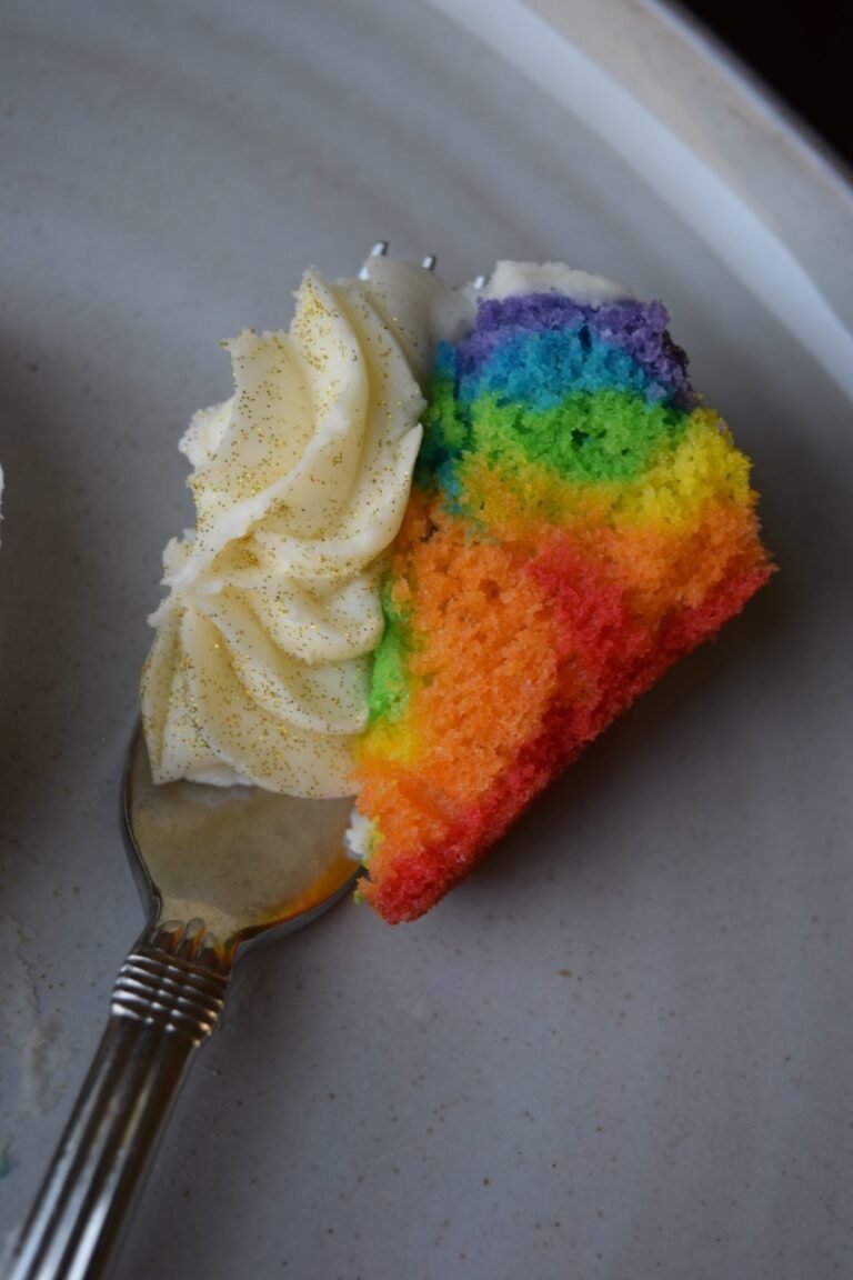 taste the rainbow: vegan vanilla cupcake recipe