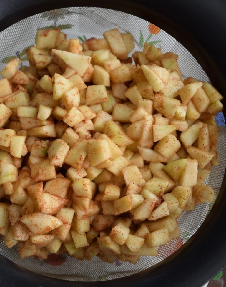 Nonna’s legendary apple pie filling and glaze