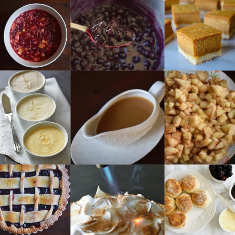 Mili’s Thanksgiving recipe line up